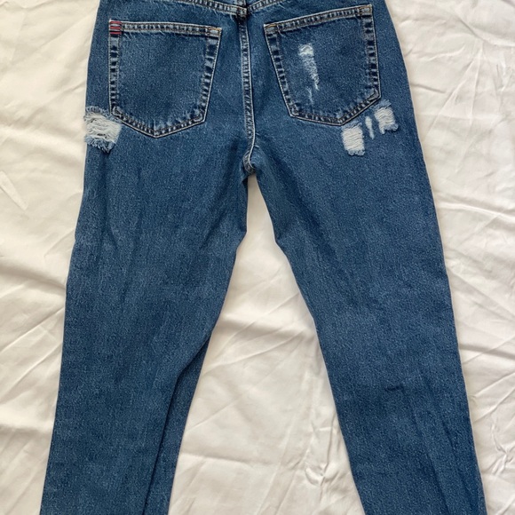 Blue ripped boyfriend jeans from urban outfitters - Picture 5 of 5